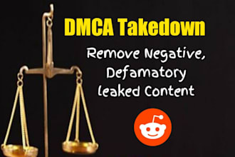 takedown,remove content on reddit under dmca