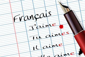écrire un article en francais