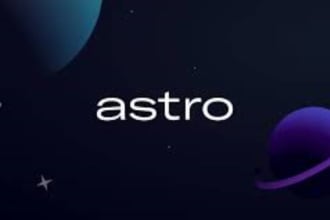 build custom website using astro js and tailwind CSS