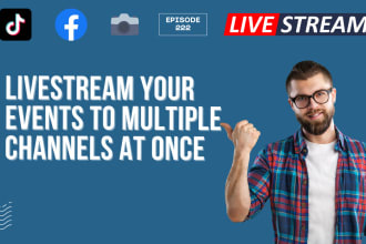 livestream your events to social media and multiple channels with restream io