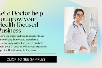 write competiton destroying medical and health email copy
