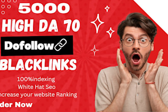 build high quality SEO contextual dofollow backlinks