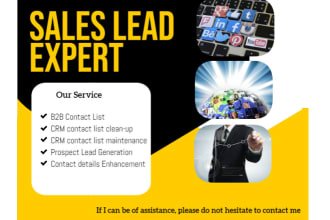 do create the database of b2b contact details sales lead