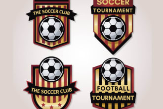 design incredible beautiful football, sport, basketball logo