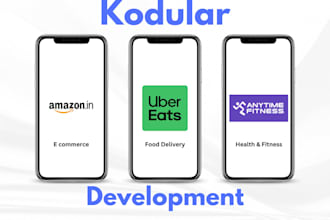 custom app development on flutterflow thunkable and kodular