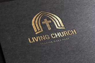 design beautiful professional school, institute, church logo