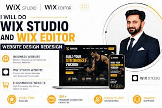 do wix studio and wix editor website design redesign