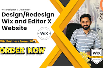 do wix studio and editor x website design redesign
