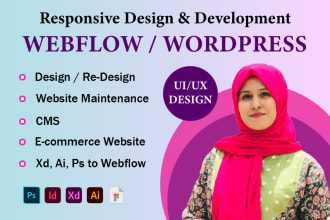convert xd to webflow, figma to webflow website