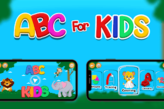 develop 2d HTML5 kids educational learning game