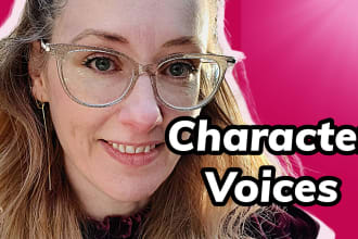 voice your villain or innocent characters for video game and animation