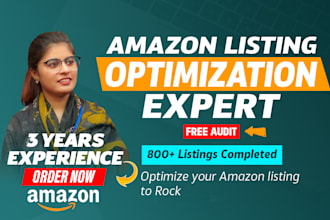 do amazon listing optimization with fba listing audit, amazon listing SEO