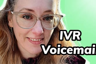 record your voicemail, phone greeting, and hold prompts