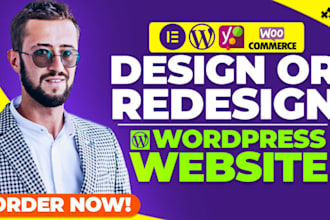 design, redesign, revamp wordpress website and copy clone or duplicate wordpress
