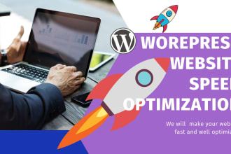 get free trial from us speed up and optimize wordpress , wocommerce website