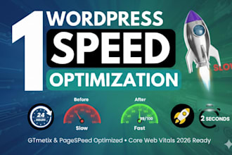 optimize wordpress core web vitals, pagespeed and gtmetrix