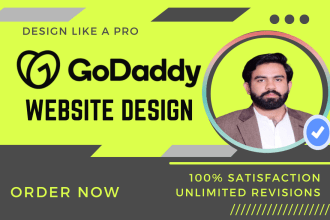 design godaddy website, godaddy website design and godaddy website redesign