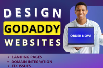 build godaddy website, godaddy website builder, webador website, fix godaddy