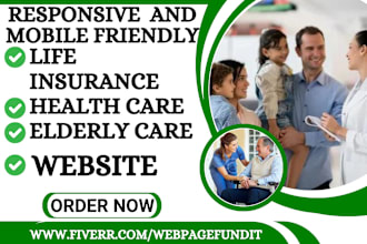 design life health care car health medicare home auto insurance landing page