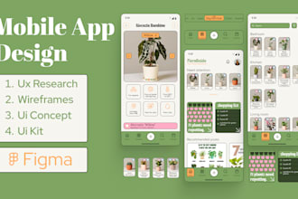 professional mobile app design for your business UI UX