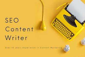 research and write SEO content at competitive rates