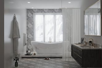 bathroom design 3d render
