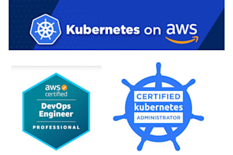 deploy your apps on AWS eks by certified cka and AWS professional
