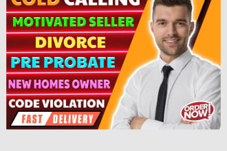 do wholesale cold calling probate divorce leads code violation new homeowner