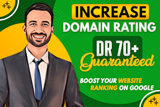 increase domain rating ahrefs dr using high authority seo backlinks