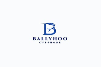premium offshore clothing company logo
