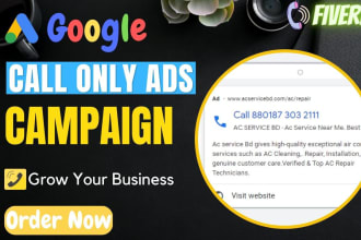 setup and optimize call only ads google adwords campaign