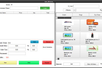 develop point of sale pos or inventory management system in java