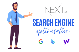 provide SEO services for react next js website, nextjs 14