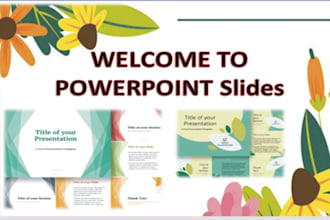 design professional powerpoint presentation slides