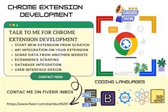 do chrome extension development