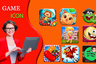 design eye catching game icons for your games