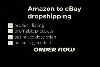 amazon to ebay dropshipping product listing
