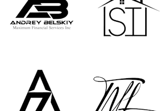 design geometric and  signature logo