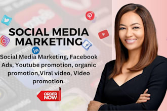 organic youtube facebook instagram social media marketing content creator