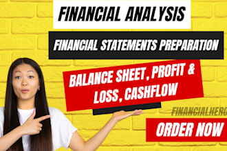 do financial statements, balance sheet, income statement and financial analysis