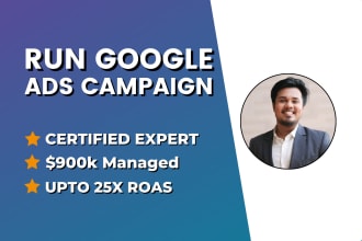 setup optimize and manage results driven google ads campaign