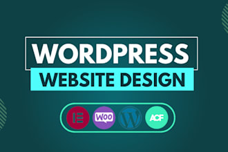build, rebuild, redesign wordpress website design elementor website development