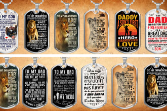 design awesome shineon message card and necklace in 24 hours
