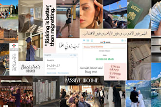 design personalized vision board to achieve your dreams