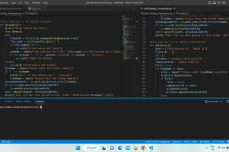 make gui or without gui softwares by using python
