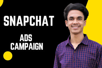 setup and run snapchat ads for shopify store to grow your business