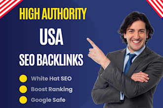 do USA base link building for high authority SEO backlinks