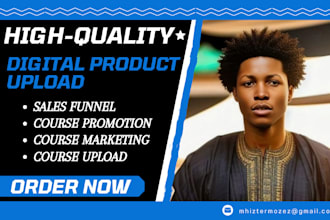 digital product upload, ebook marketing product ebook sales funnel course