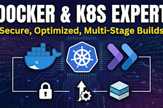 create secure production ready docker and kubernetes containers