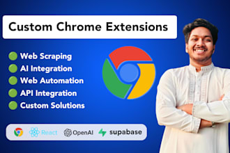 create a custom chrome extension